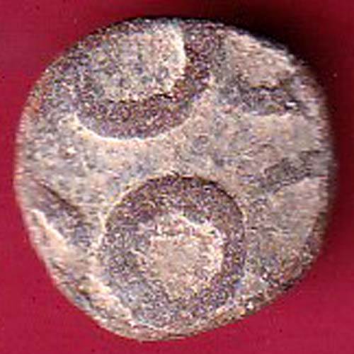 ANCIENT INDIA SATAVAHANA IKSHVAKU DYNASTY LEAD UNIT ELEPHANT STANDING COIN –@HUB4571