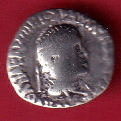 Indo-Greek Kingdom Apollodotus II 1 Drachma SILVER coin-oo5753