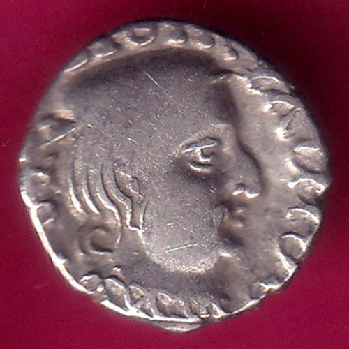 ANCIENT INDIA KSHATRAP DYNASTY KINGS PORTRAIT RARE SILVER COIN :- OO1698