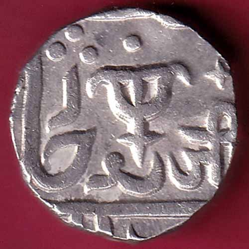 GWALIOR STATE JAYAJI RAO ONE RUPEE SILVER COIN  – S970