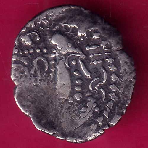 ANCIENT INDIA INDO SASSANIAN SRI HA SERIES RAJASTHAN RARE SILVER COIN –VA152
