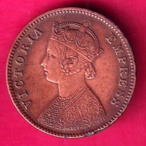 BRITISH INDIA 1891 ONE QUARTER ANNA VICTORIA EMPRESS:-OO2057