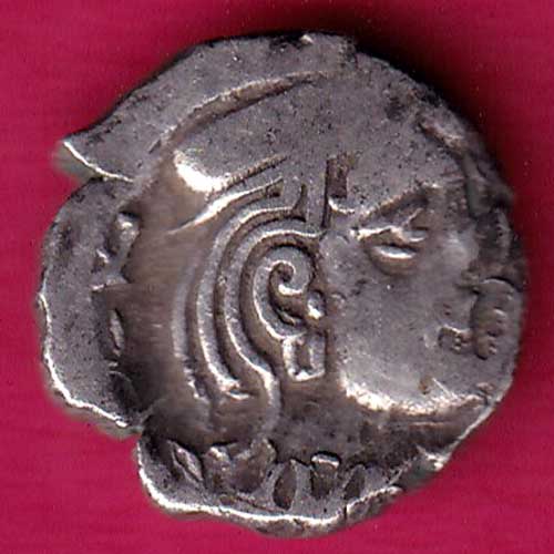 ANCIENT INDIA KSHATRAP DYNASTY KING PORTRAIT -GB12