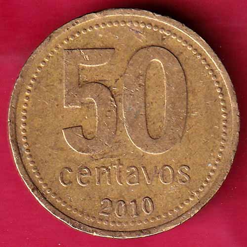 Republic Argentina 50 Centavos –@HUB2411