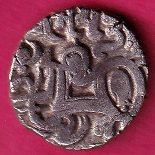 DELHI SULTAN SAMANT DEVA HORSE MAN & BULL TYPE COIN–@HUB1926