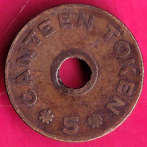 CANTEEN TOKEN :- K.C.M.E.CO.C.&S.SOCIETY  –@HUB2749