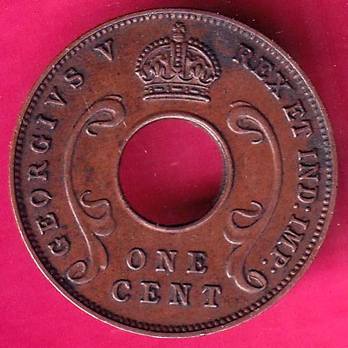 EAST AFRICA 1941 ONE CENTS Georgivs VI REX ET IND.IMP - @HUB3710
