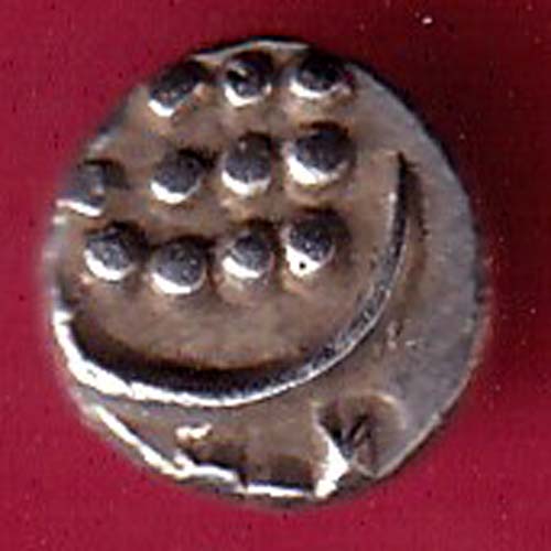 TRAVANCOR STATE RAJARAM VERMA IV SILVER CHUKRAM COIN @HUB1887