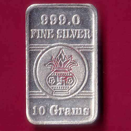 silver bar: maneklal harilal swadia jewellers 10 gms –@HUB2606