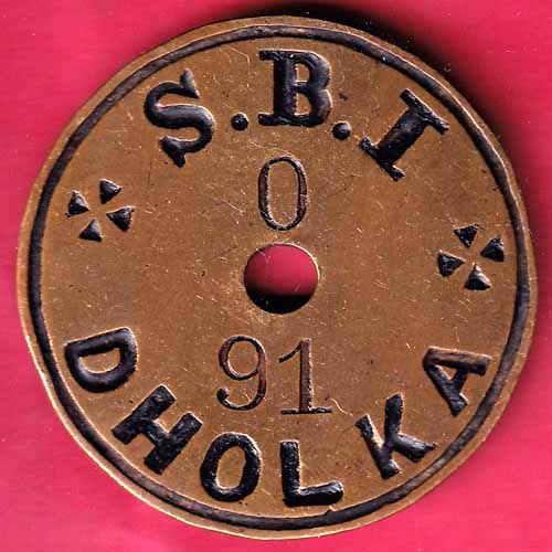 S.B.I. Dholka (91) :- S2427