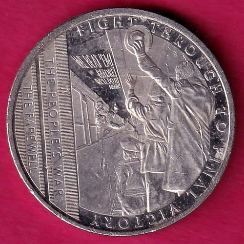 HALF CROWN - 2021 - ELIZABETH II D.G.REGINA  :- OO225