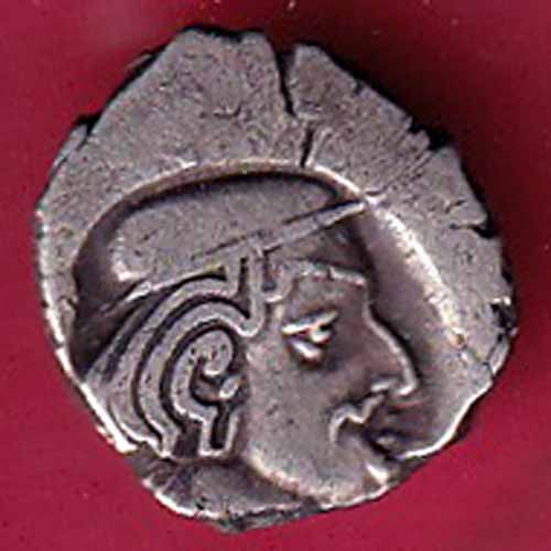ANCIENT INDIA KSHATRAP DYNASTY KINGS PORTRAIT RARE SILVER COIN–VA929