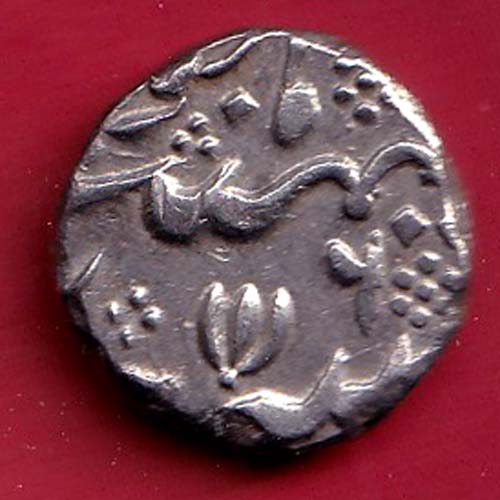 Madras Presidency Alamgir II Struck at Arkat one rupee silver coin - oo5376