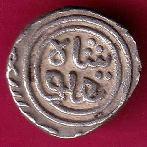 Delhi sultanate TUGHLOUQUE SHAH 4 gani coin  :- @HUB1307