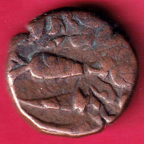 GWALIOR STATE JAWAD MINT ONE PAISA COPPER COIN–@HUB2105