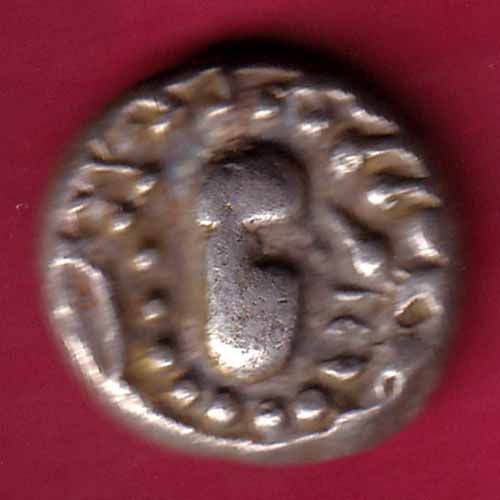 ANCIENT INDIA GADHAYA DYNASTY KING PORTRAIT COIN–@HUB1811