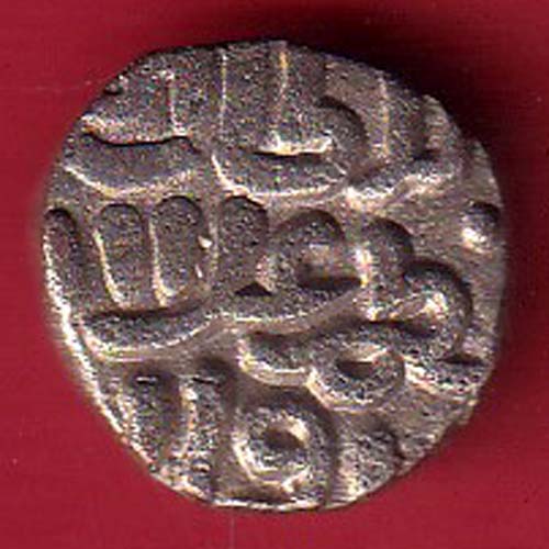 Delhi Sultan Muhammad Shah 6 Gani coin  – oo5925