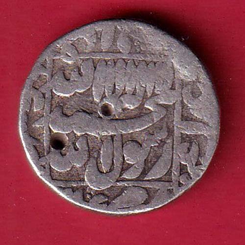mughals shahjahan patna mint oner rupee silver coin–OO5364