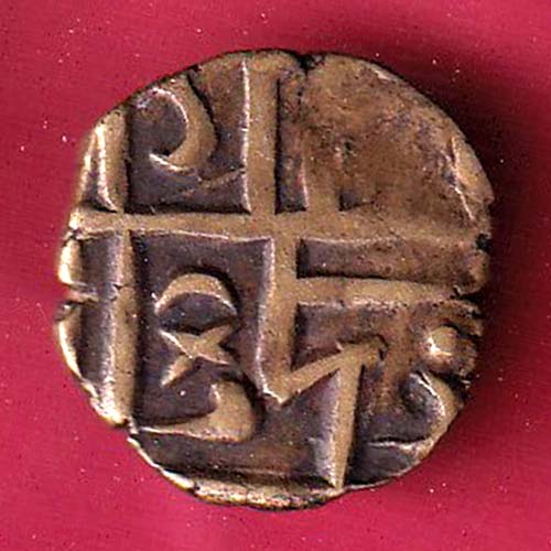 BHUTAN DEB Weight – 2.79 gm COPPER COIN- OO2235