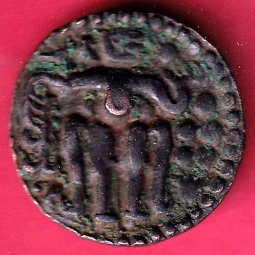 CANDY OF KINGDOM CEYLON CHOLA SAHASSA MALLA COPPER COIN– S2074