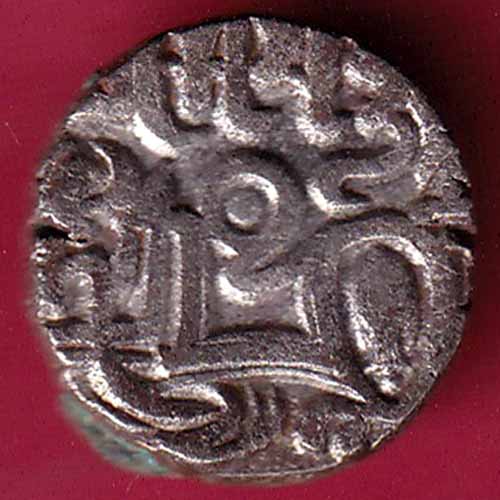 DELHI SULTAN SAMANT DEVA HORSE MAN & BULL TYPE COIN – S2137