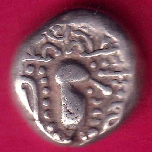 ANCIENT INDIA INDO SASSANAIN TYPE GADHAYA DYNASTY KING PORTRAIT RARE COIN :- OO528