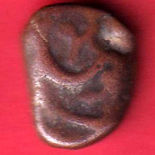 Maratha Confederacy ‘NAGFANI SYMBOL’ One paisa copper -oo3644