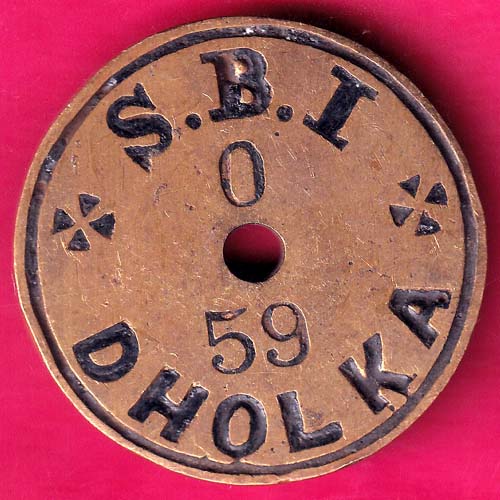 BANK TOKEN :- STATE BANK OF INDIA BR.:- DHOLKA–@HUB2164