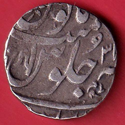 MARATHA CONF ry 31 SHAH ALAM II ANKUSHI MARK AHEMEDABAD MINT ONE RUPEE:- OO4304