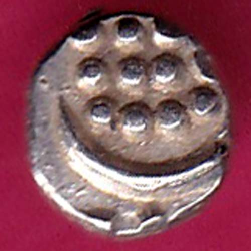 TRAVANCORE STATE RAJARAM VERMA IV SILVER CHUKRAM COIN:- OO138