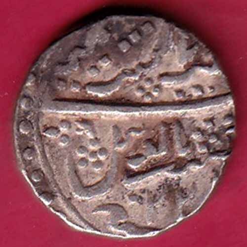 jaisalmer State one rupee silver coin -VA280