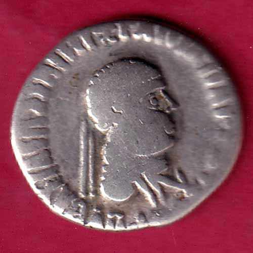 Ancient Indo-Greek Kingdom Apollodotos II rare silver coin –@HUB2570