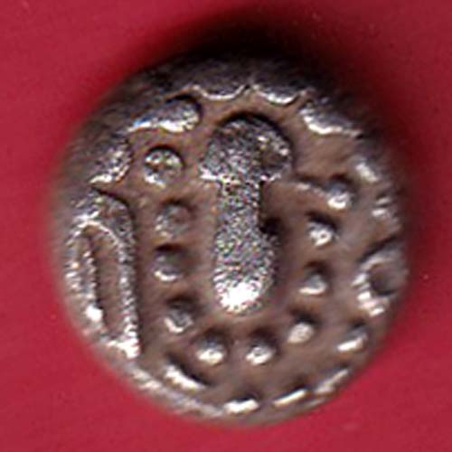 ANCIENT INDIA GADHAYA DYNASTY KING PORTRAIT COIN:- oo4170