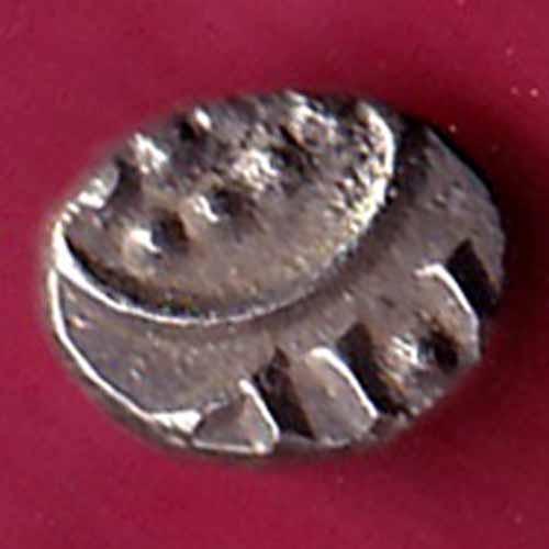 TRAVANCOR STATE RAJARAM VERMA IV SILVER CHUKRAM COIN–@HUB1820