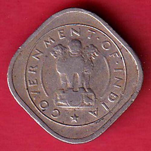 Government Of India 1954 half Anna Coin– oo5525