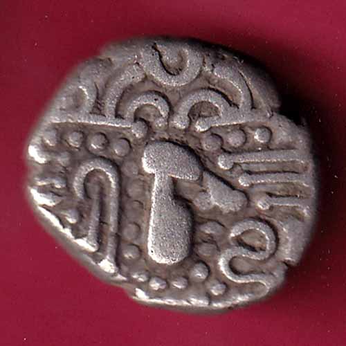 ANCIENT INDIA GADHAYA DYNESTY KING PORTRAIT COIN –@HUB1775