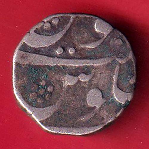 Cambay state Khambhat mint one rupee silver coin – oo5723