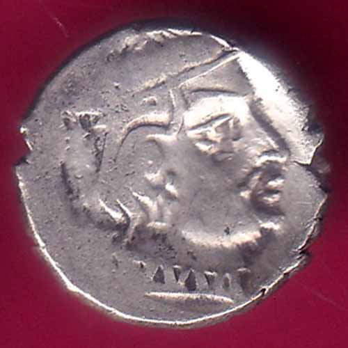ANCIENT INDIA KSHATRAP DYNASTY KINGS PORTRAIT RARE SILVER COIN :- OO1243