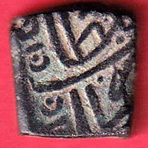 MALWA SULTANATE HALF FALUS COPPER COIN  :- OO3372