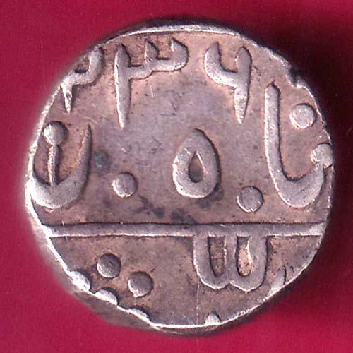 Baroda State SAYAJI RAO Gaykwad one rupee Silver coin–@HUB3353