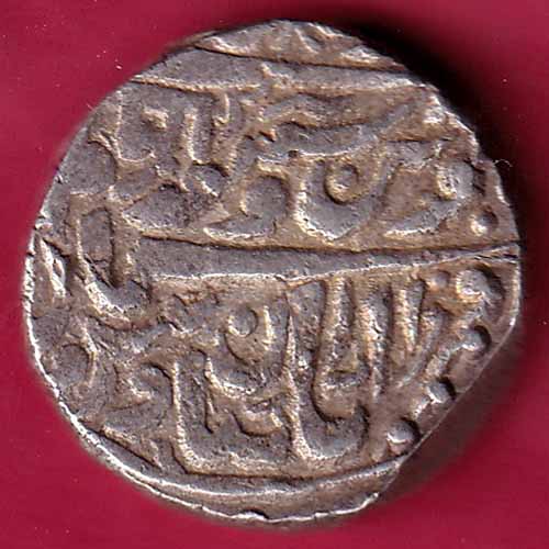 Jodhpur State 1929-1953 Sri Mataji One Rupee Rare Silver Coin :- S2371