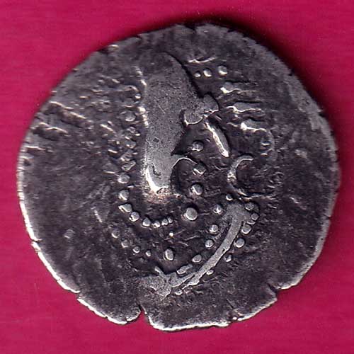 ANCIENT INDIA INDO SASSANIAN SRI HA SERIES RAJASTHAN RARE SILVER COIN -OO616