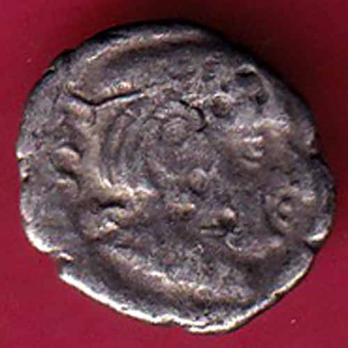 ANCIENT INDIA KSHATRAP DYNASTY KINGS PORTRAIT RARE SILVER COIN–VA947