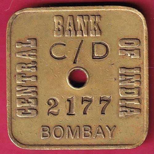 central bank of India Bombay C/D 2177 – OO2799