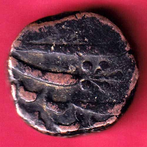 GWALIOR STATE JAWAD MINT ONE PAISA COPPER COIN –@HUB1478