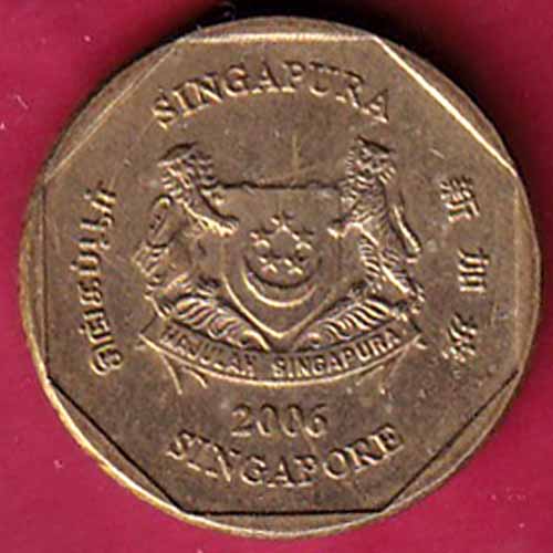 Singapore 1 Dollar 2006 - S2894