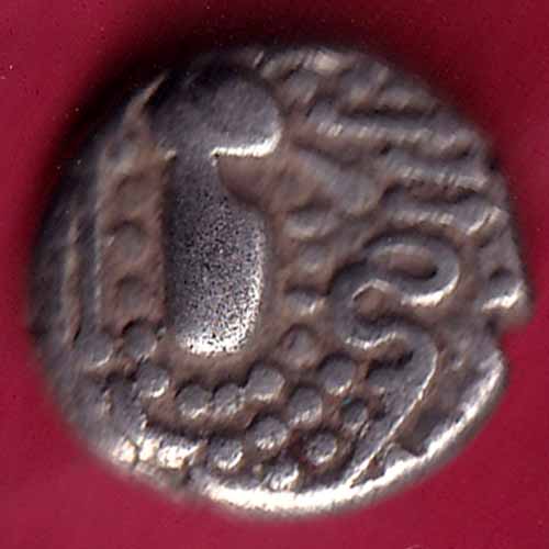 ANCIENT INDIA GADHAYA DYNASTY KING PORTRAIT COIN :- S2509
