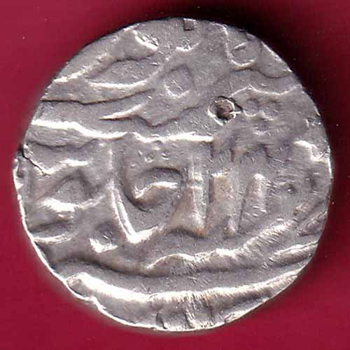 Chatrapur State One Rupee silver coin :- NS9