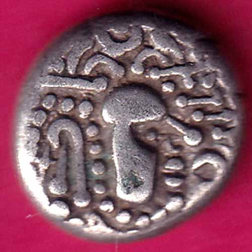 ANCIENT INDIA INDO SASSANAIN TYPE GADHAYA DYNASTY KING PORTRAIT RARE COIN:- OO499