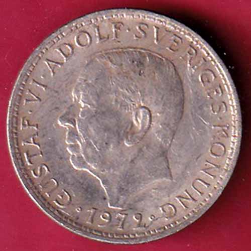 Sweden 5 Kronor - Gustaf VI Adolf 1972 -VA307